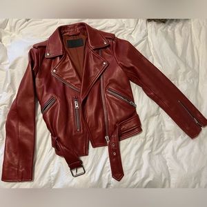 All Saints Moto Leather Jacket